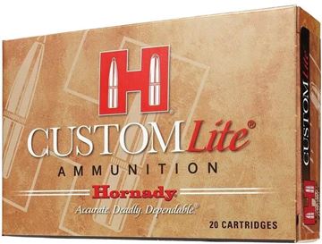 Picture of Hornady Custom Lite Rifle Ammo - 7mm-08 Rem, 120Gr, Reduced Recoil, SST, 20rds Box
