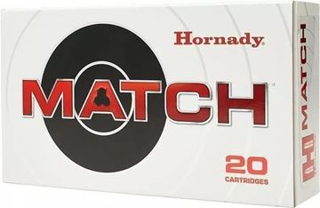 Picture of Hornady Match Rifle Ammo - 6.5 Creedmoor, 120Gr, ELD Match, 20rds Box