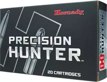 Picture of Hornady Precision Hunter Rifle Ammo - 308 Win, 178Gr, ELD-X, 20rds Box, 2600fps