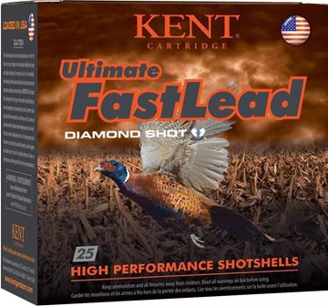 Picture of Kent Ultimate Fast Lead w/ Diamond Shot Shotgun Ammo - 12Ga, 3", 1-3/4oz, #6, 25rds Box, 1330fps