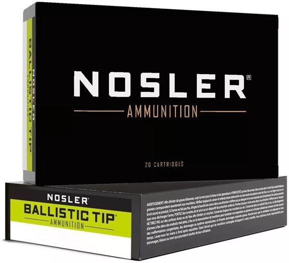 Picture of Nosler Ballistic Tip Rifle Ammunition