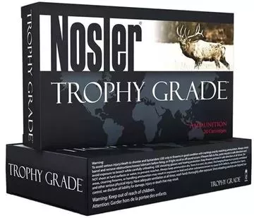 Nosler Trophy Grade Rifle Ammunition — Reliable Gun