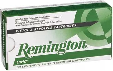 Remington UMC Pistol & Revolver Pistol Ammunition — Reliable Gun