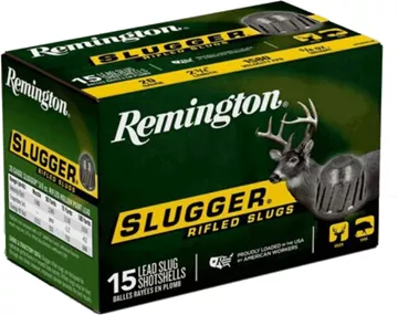 Remington Slugger HP Rifled Slugs Shotgun Ammunition — Reliable Gun