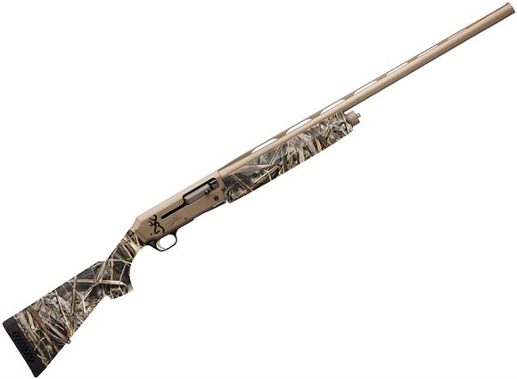 Picture of Browning Silver Field Semi-Auto Shotgun - 12Ga, 3-1/2", 28", Realtree Max-7 Composite Stock, FDE Receiver And Barrel, 4rds, (F,M,IC)