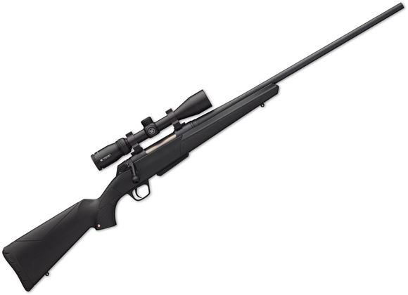 Picture of Winchester XPR Scope Combo Bolt Action Rifle - 270 Win, 24", Twist Rate  1:10", Perma-Cote Black  Finish, Black Composite; Sporter Style Stock, Vortex Crossfire II 3-9x40 BDC reticle,