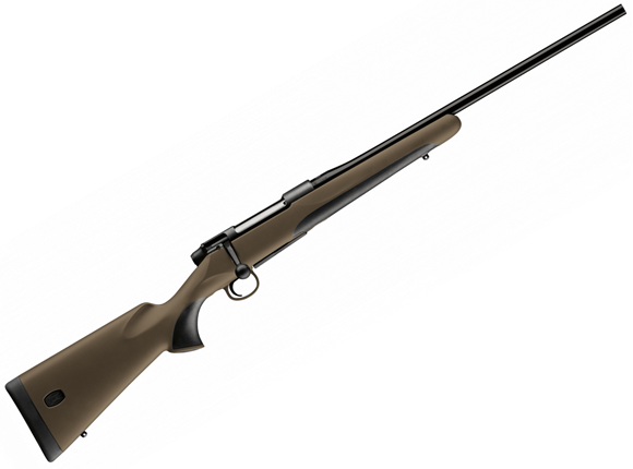 Picture of Mauser M-18 Savanna Bolt Action Rifle - 308 Win, 22", Cold Hammered Barrel,Threaded 9/16x24, Blued, Synthetic  Stock.