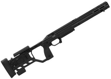 Picture of Kinetic Research Group (KRG) Chassis, Whiskey 3 Chassis - Gen 6, Fixed, Remington 700, SA, Black