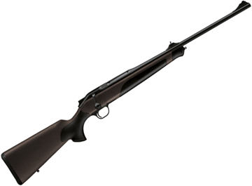 Picture of Blaser R8 Professional Straight Pull Bolt Action Rifle - 308, 22", Standard Contour Barrel, Dark Brown Synthetic Stock w/Elastomer Inlays on Fore-End and Pistol Grip
