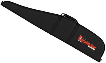 Picture of Uncle Mike's Cases & Bags - Scoped Rifle Case, Medium, Black, 44" - Reliable Gun Logo