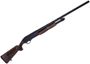 Picture of Akkar Churchill 612 (Left Hand) Pump Action Shotgun - 12Ga, 3", 28", Vent Rib, Matte Black, Walnut Stock, 4rds, Bead Sight, Mobil Choke (F,IM,M,IC,C)