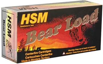 HSM Bear Load Rifle Ammunition — Reliable Gun