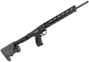 Picture of Smith & Wesson M&P FPC Semi Auto Rifle - 9mm, 18.6", 1/2x28" Threaded, Side Folding Mechanism w/ Locking Latch, M-LOK Handguard, In-Stock Magazine Storage, 3x10rds, Includes Carry Bag