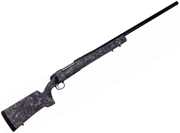 Picture of Remington Model 700 Long Range Bolt Action Rifle - 7 PRC, 26", R5 Heavy Contour Barrel, Matte Black, HS Precison Stock With Receiver Length Aluminum Bedding Block, 3rds