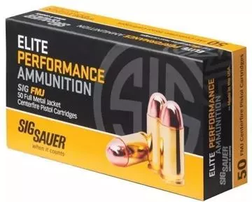 Picture of Sig Sauer Elite Performance Pistol Ammunition