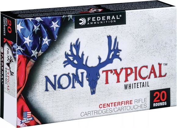Picture of Federal Non-Typical Whitetail Rifle Ammo - 6.5 Creedmoor, 140gr, Soft Point, 200rds Case