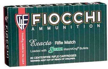 Picture of Fiocchi Centerfire Rifle Ammo - 223 Rem, 69Gr, Matchking HPBT, 20rds Box