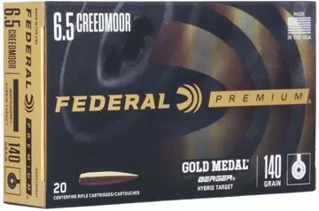 Federal Premium Gold Medal Rifle Ammunition — Reliable Gun