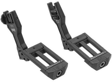 Picture of Strike Industries - Sidewinder II Back-Up Iron Sights, 45 Degree Offset And Inline Capabilities, Black
