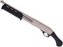 Picture of Remington Model 870 Marine Magnum Pump Action Shotgun - 12Ga, 3", 14", Electroless Nickel-Plated, Magpul Forend, Black Birdshead Grip, 4+1rds, Single-Bead Front Sights, Fixed Cylinder