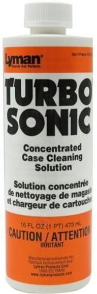 Picture of Lyman Turbo Tumblers, Media & Accessories - Turbo Sonic Case Cleaning Solution, 16oz Bottle