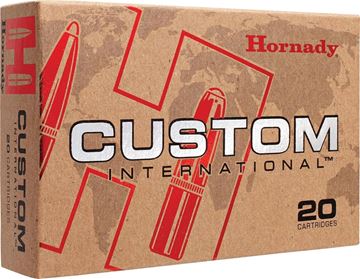 Picture of Hornady Custom International Rifle Ammo - 9.3x62mm, 286Gr, InterLock SP, 20rds Box