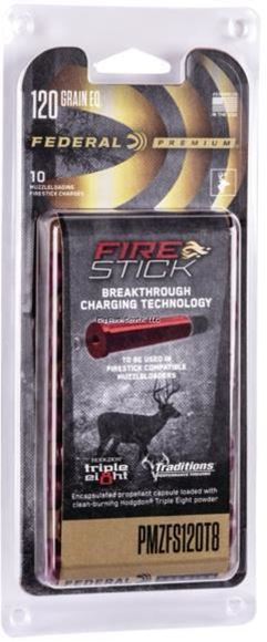 Picture of Federal PMZFS120T8 Firestick Triple 8 Propellant, 120 Grain 10/PK