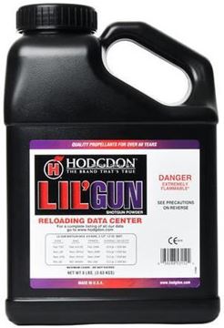 Picture of Hodgdon LIL8 Lil' Gun Pistol/Shotshell Smokeless Powder 8Lb Keg, State Laws Apply