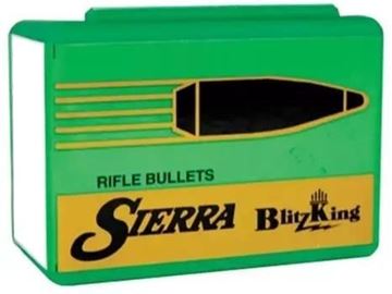 Picture of Sierra 1455 Rifle Bullets 22Cal 55Gr HV Blitz King 224 100Pk