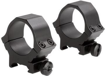Picture of Sun Optics USA Mounting Systems - Sport Rings, 30mm, Medium, Matte Black, Standard Dovetail (Weaver)