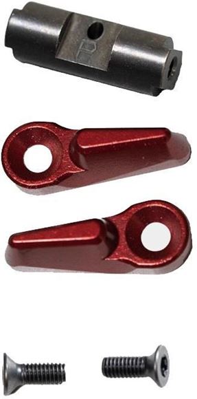 Picture of TandemKross Gun Parts -  Cornerstone Rotary Safety For Ruger PC Carbine, Red