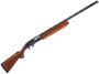 Picture of Used Remington Model 1100 Magnum Semi Auto Shotgun - 12ga, 3", 26", Worn Blued & Minor Pitting on Receiver, Engraving, Wood Stock, Cracked Forend, Fixed Full, Otherwise Fair Condition