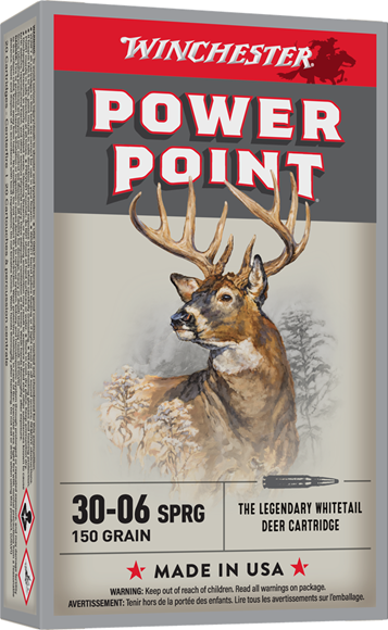 Picture of Winchester Super X Rifle Ammo - 30-06 Sprg, 150Gr, Power Point, 20rds Box