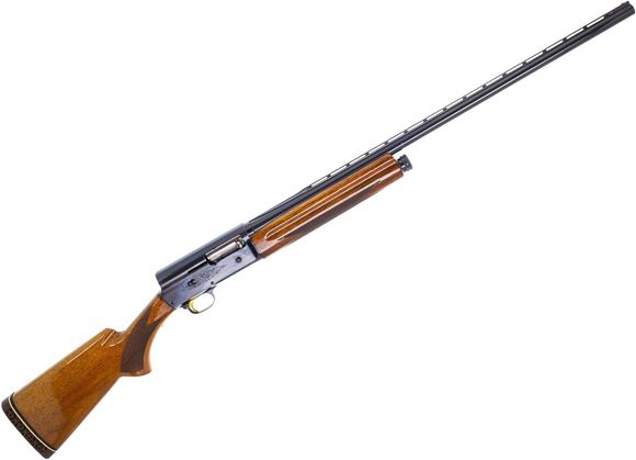 Picture of Used Browning Auto-5 Magnum Semi-Auto Shotgun - 20ga, 3'' Chamber, 28", Blued w/ Engraving, Vented Rib, Made in Belgium, Minor Pitting on Receiver) Otherwise Good Condition
