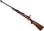 Picture of Used Ruger M77 Bolt Action Rifle, 338 Win Mag, 24" Blued Barrel with Sights, 1" Rings, Tang Safety, Walnut Stock, Good Condition