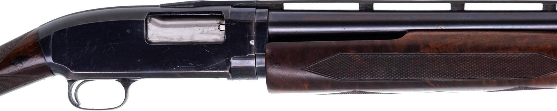 Used Winchester Model 12 Black Diamond Trap Pump Action Shotgun, 12 Ga ...