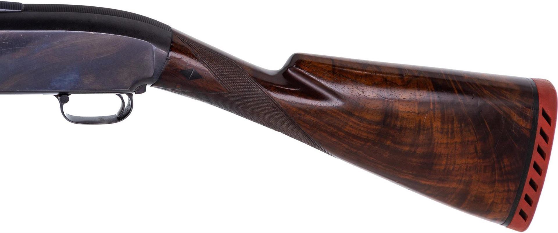 Used Winchester Model 12 Black Diamond Trap Pump Action Shotgun, 12 Ga ...