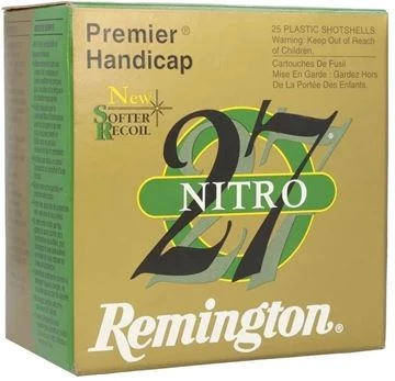 Remington Target Loads, Premier Nitro 27 Handicap Target Loads Shotgun Ammunition — Reliable Gun