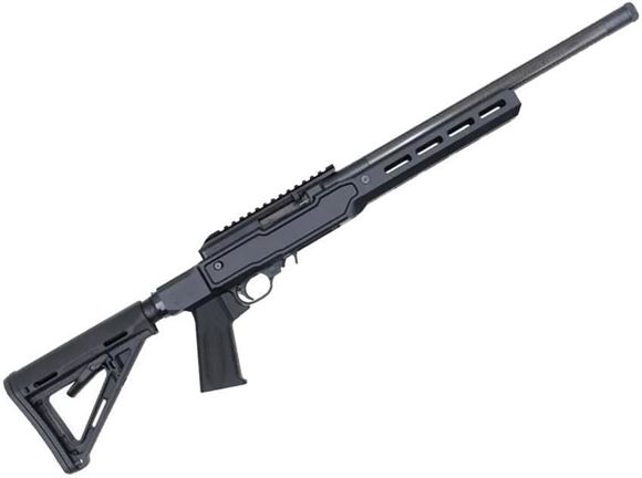 Picture of Spectre Ballistics International - Model C-71 Apex Carbon 10/22 Semi-Auto Rifle, 22 LR, 16.5", KSA Revolution Carbon Fiber Barrel, Threaded 1/2-28 TPI, Aluminum Chassis, Collapsing Stock, Black