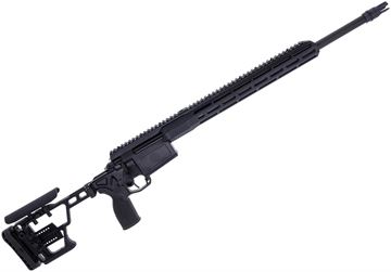 Picture of SIG SAUER Cross Rifle Bolt Action Rifle - 308 Win, 20", 1:10", Stainless Heavy Barrel, 5/8x24 Threaded With Flash Hider, Black Anodized, M-LOK Handguard With Full length picatinny Top Rail , Folding PRS, 60 Deg Bolt, 10rds