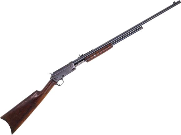 Picture of Used Marlin Model No. 27-S Pump Rifle, 25 Rimfire, 24'' Barrel w/Sights, Wood Stock, Fair Condition