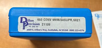 Picture of Dillon 650 Conversion 9mm/38 Super (#21109), Unopened