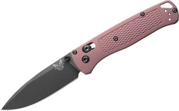 Picture of Benchmade Knife Company, Knives - Bugout, AXIS Mechanism, 3.24" S30V Blade (Black Cerakote), Alpine Gkow Handle, Mini Deep Carry Reversable Clip, Drop-Point, Plain Edge, Lanyard Hole, Weight: 1.8oz (51.03g)