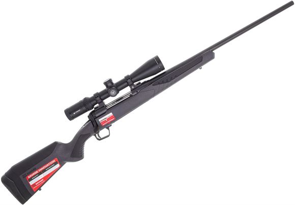 Picture of Savage Arms Model 110 Hunter Bolt Action Rifle - 280 Ackley, 22", With Vortex Viper HS 4-16x44mm Riflescope, V-Plex Reticle, Matte Blued, Accufit Adjustable Stock, 4rds, AccuTrigger