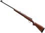 Picture of Winchester Model 70 Alaskan Bolt Action Rifle - 375 H&H, 25", Cold Hammer-Forged Free-Floating, Brushed Polish, Satin Grade I Walnut Monte Carlo Stock, 3rds, Hooded Gold Bead Front & Folding Adjustable Rear Sights