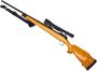 Picture of Used Winchester Model 70 Bolt-Action 270 Win, Barrel Cut to 21", With Bausch & Lomb BALvar 8 2.5-8x40mm Scope, Harris Bipod, 1953 Mfg., Maple Stock, Good Condition