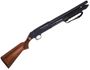 Picture of Used Mossberg 590 Shockwave Pump-Action 12ga, 3" Chamber, 14" Barrel, With Wood Stock & Original Raptor Grip, GG&G Accessory Mount, Good Condition