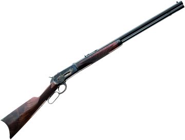 Picture of Chiappa 1886 Lever Action Rifle - 45-70 Govt, 26" Octagon Barrel, Blued, Color Case Hardened Receiver, Semi-Buckhorn Adjustable Sights, Crescent Buttplate, Checkered Walnut Stock, 8 rds