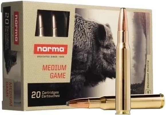 Picture of Norma Medium Game Hunting Ammo - 7x65R, 170Gr, Oryx Bonded, 20rds Box