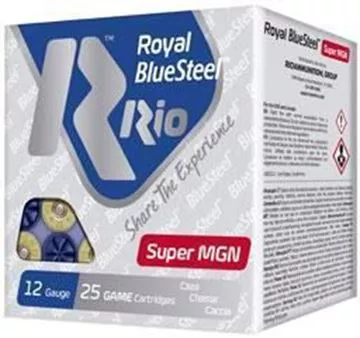Picture of Rio Ammunition, Game Load Royal BlueSteel - 12Ga, 3-1/2", Max Dram, #2, 1-9/16oz, 1300fps, 25rds Box